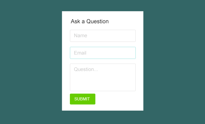 Comment Form Design